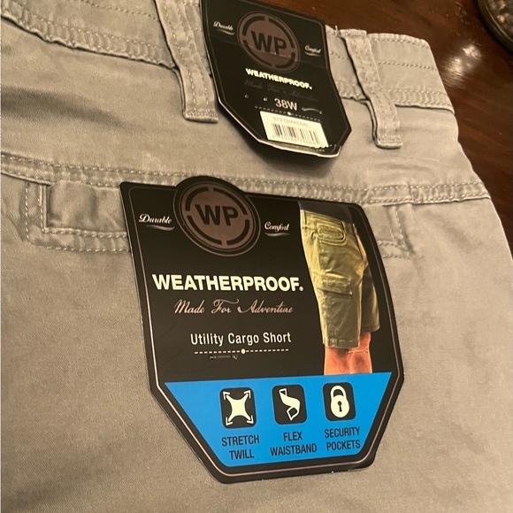 NWT Weatherproof utility cargo shorts 38W - Picture 10 of 11